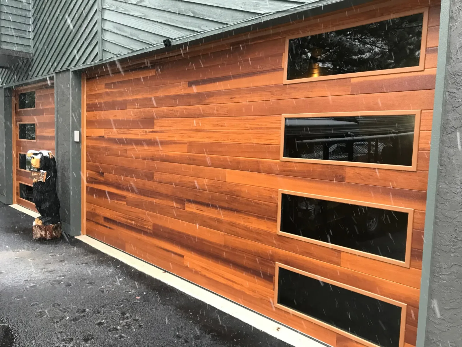 Custom garage door installation in Denver metro