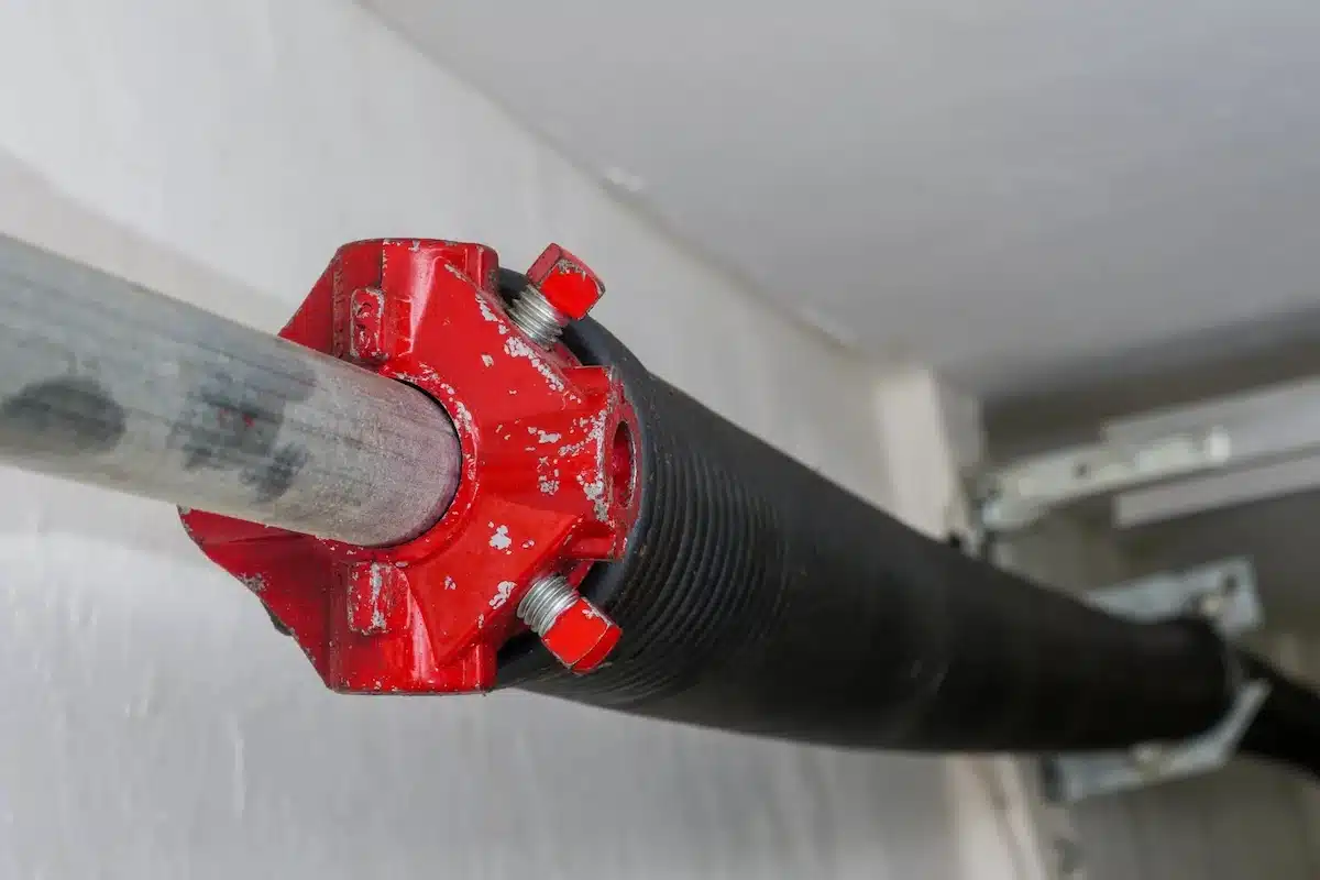 Garage door spring repair and replacement