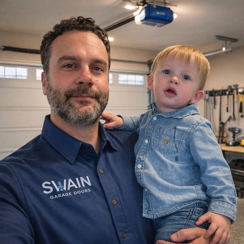 Sam Swain, owner of Swain Garage Doors, Thornton CO